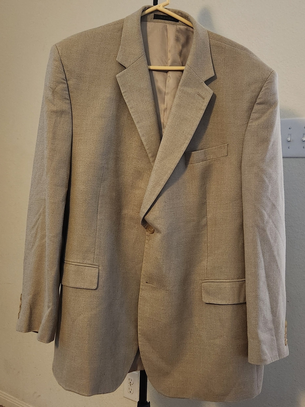 Lauren Ralph Lauren Tan Sport Coat - Classic Single-Breasted Blazer